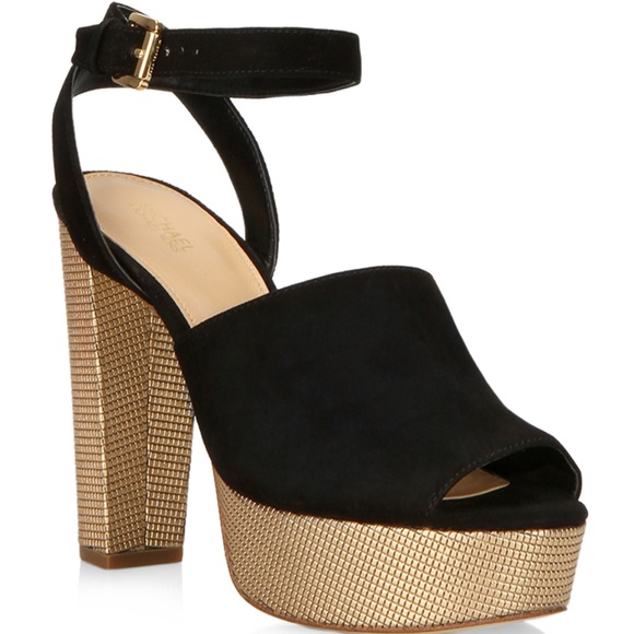 Michael Kors Trina platforms, 8.5 - Picture 1 of 3